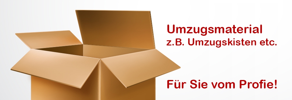 Umzugskartons Service